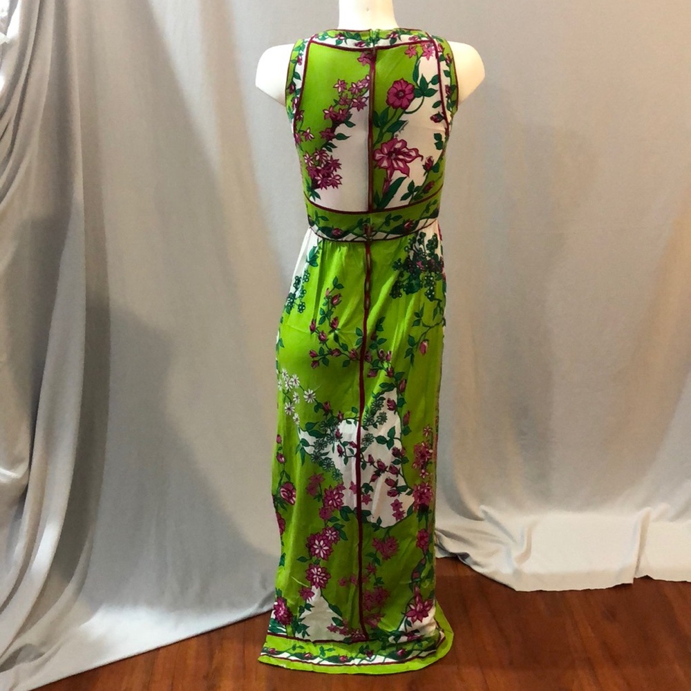 SOLD 70s Paganne Glen Beck Floral Maxi … - Picture 6 of 16